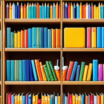 A visually striking image representing personalized learning with spaced repetition. The scene should include diverse learning materials (books, tablets, etc.) dynamically adjusting their appearance (size, brightness) to show the level of mastery. Include elements of gamification like badges or points being awarded. The overall style should be vibrant and motivational, suggesting an engaging personalized learning journey.