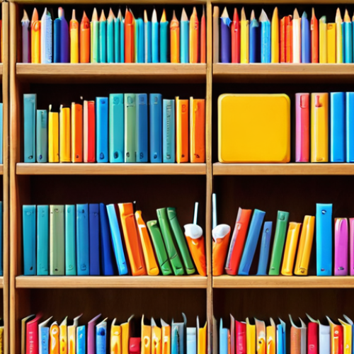 A visually striking image representing personalized learning with spaced repetition. The scene should include diverse learning materials (books, tablets, etc.) dynamically adjusting their appearance (size, brightness) to show the level of mastery. Include elements of gamification like badges or points being awarded. The overall style should be vibrant and motivational, suggesting an engaging personalized learning journey.