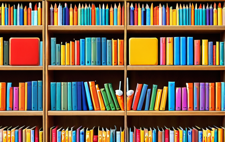 A visually striking image representing personalized learning with spaced repetition. The scene should include diverse learning materials (books, tablets, etc.) dynamically adjusting their appearance (size, brightness) to show the level of mastery. Include elements of gamification like badges or points being awarded. The overall style should be vibrant and motivational, suggesting an engaging personalized learning journey.